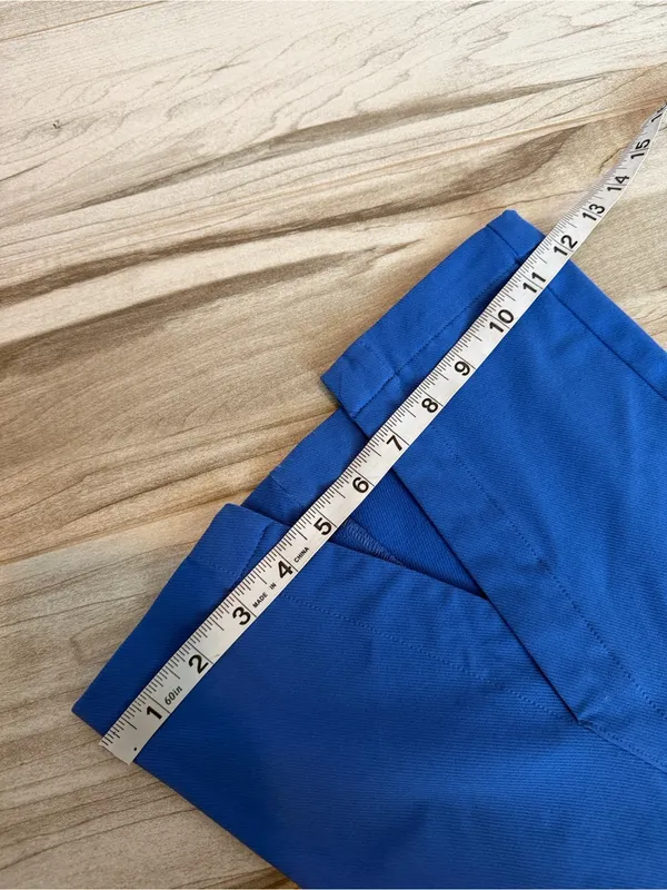 Free People Wide Leg Slit Pants Blue Size Medium - Image 7