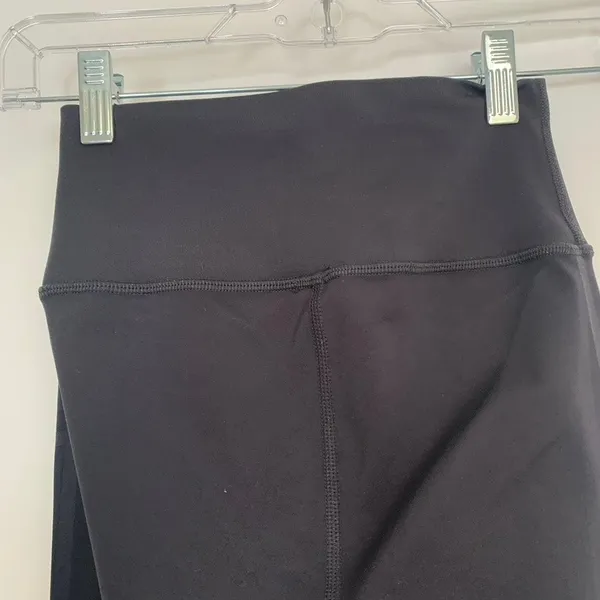 Alo Leggings Grey Black Womens High Rise XS - Image 5