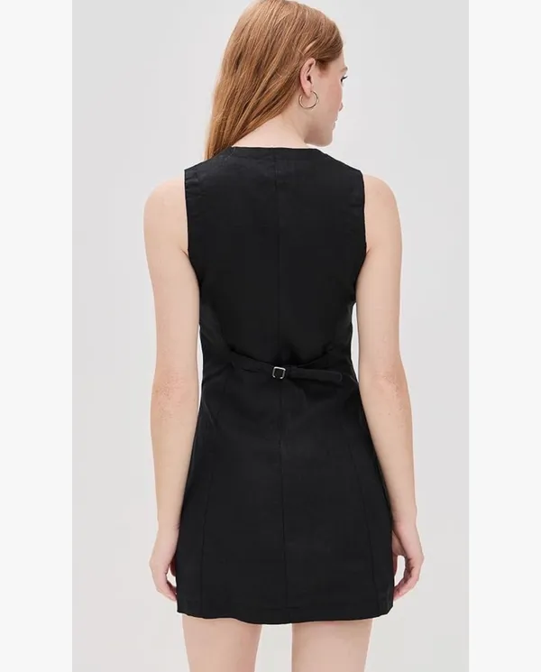 BLANKNYC black button dress - Image 3