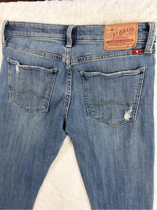 Lucky Brand Sienna Slim Boyfriend Jeans 2/26 - Image 6