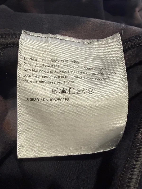 LULULEMON Unlimit High Rise Crop 23” Leggings Size 10 - Image 13