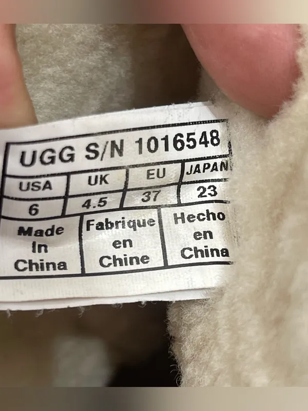 UGG Abree Women's 6 Chestnut Suede Side Zip Mini Boots 1016548 - Image 6