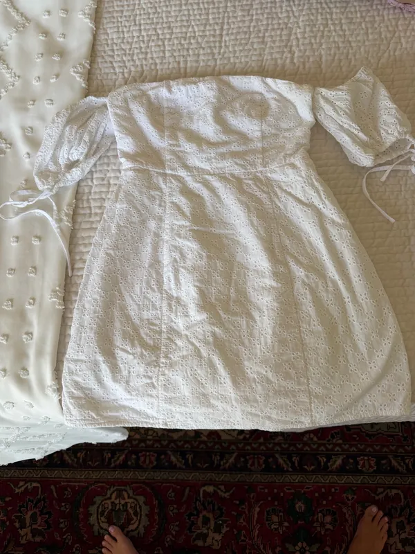 Lovers + Friends White Mini Dress Revolve - Image 2