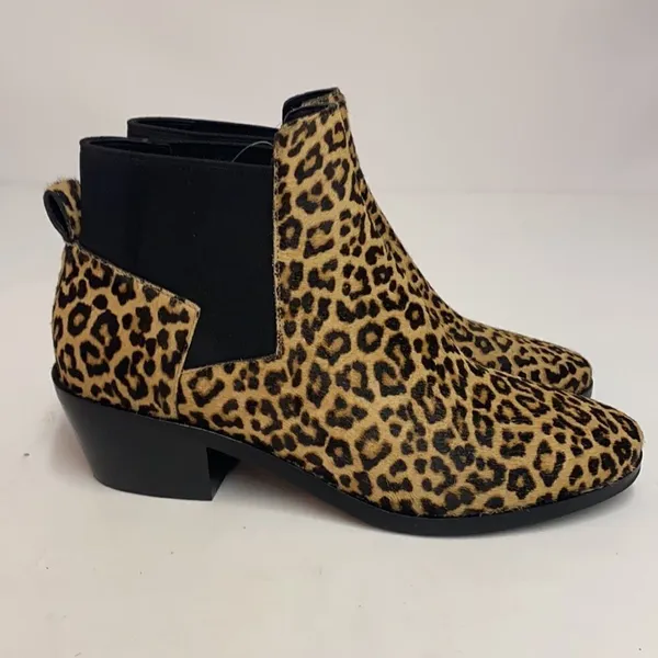Cole Haan‎ Gia Leopard print calf hair Bootie size 7 1/2B A1 - Image 10
