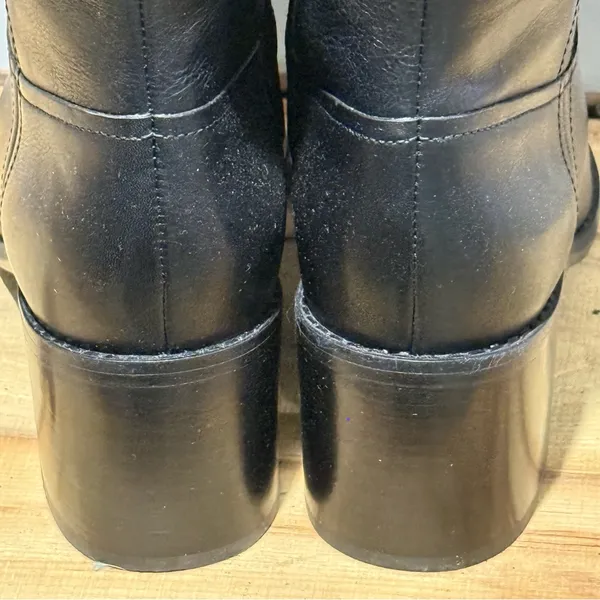 NEW Naturalizer 27‎ Edit Ennis Black Leather Knee-High Boots Size 8.5 - Image 10