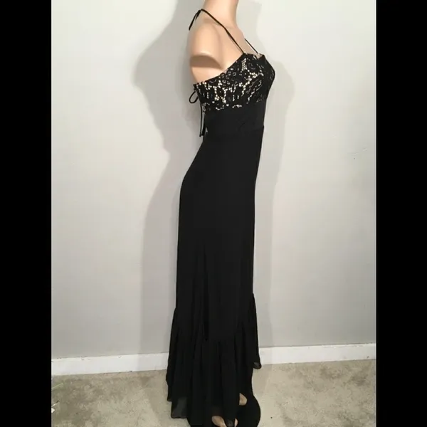 MAJORELLE black gown. NWOT - Image 3