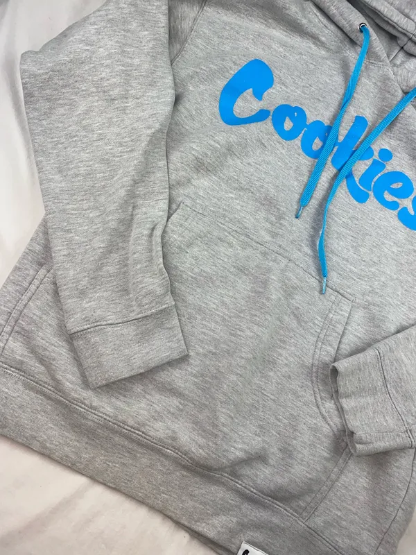Cookies Hoodie Gray - Image 2