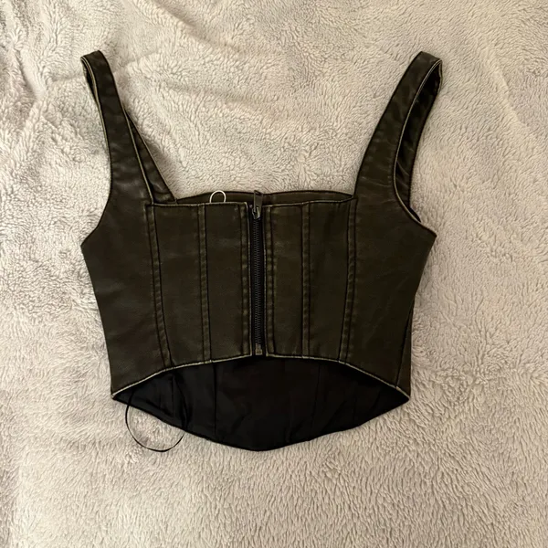 Bershka Leather Corset - Image 2