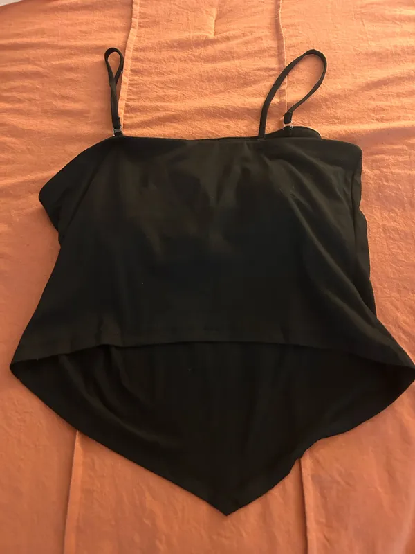 Black tank top Size L - Image 2