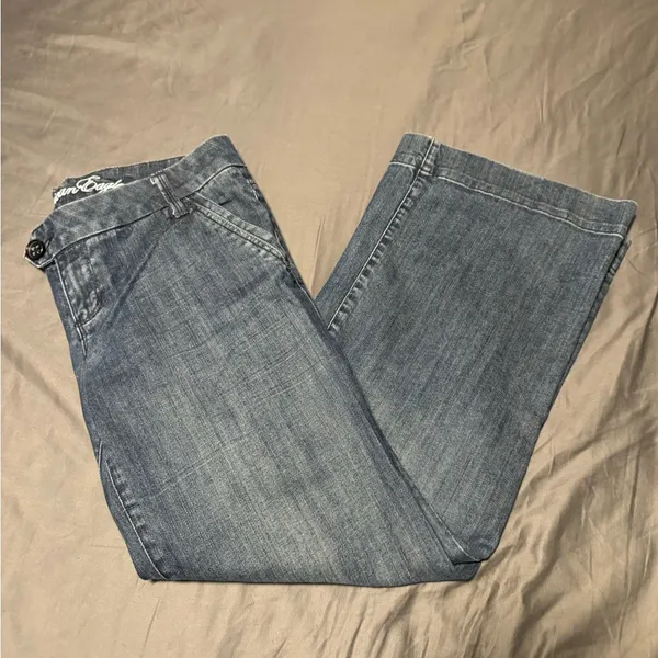 Vintage American Eagle Dark Blue Denim Jeans - Image 2