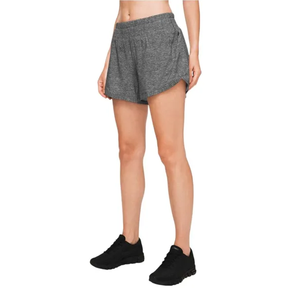 Lululemon Track That Short Mid Rise 5" Heather Lux Multi Black - Image 3