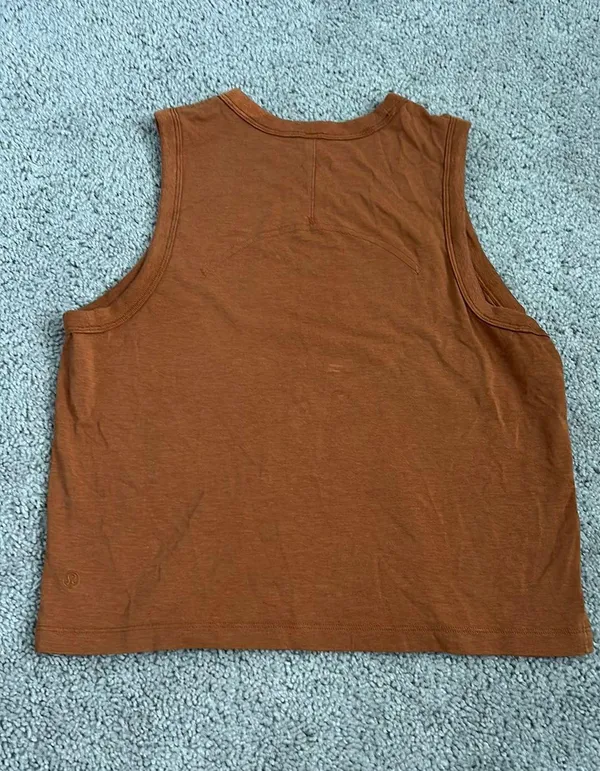 Lululemon Orange Tank - Image 2
