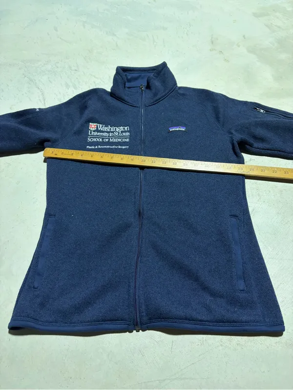 Patagonia Navy Blue better sweater Full-Zip Jacket large LOGO - Image 12