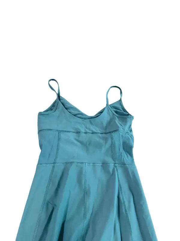 Old Navy Active Teal Fitted Athletic Jumpsuit Catsuit Built In Gym Small Women's - Image 9