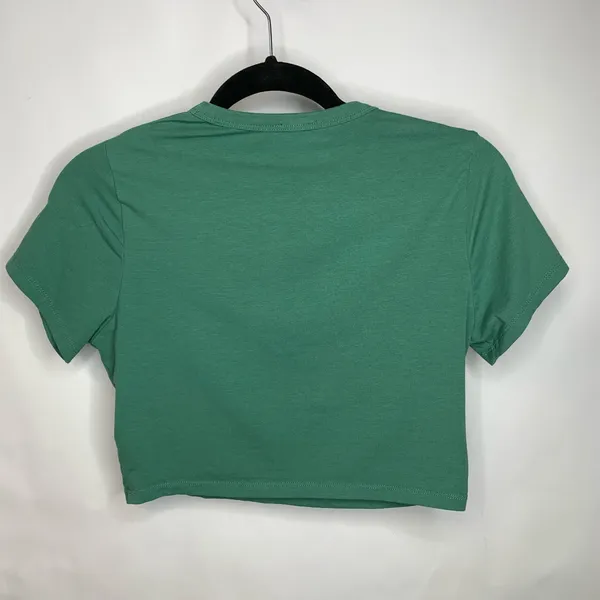 Cotton On Green Crop Top T Shirt Sz Large - Image 6