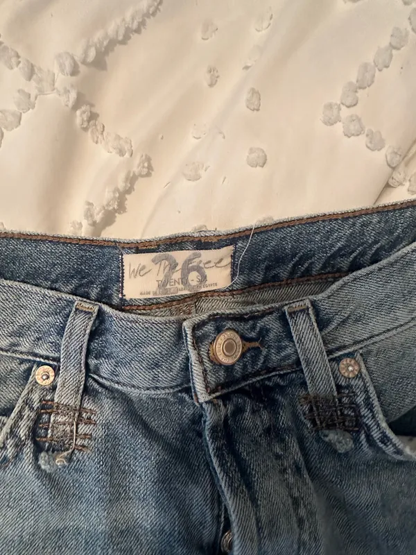 We The Free Free People Denim Shorts - Image 4
