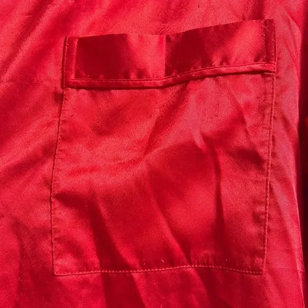 ✨Victoria's Secret Y2K Satin Pajama Red Sz Large Set✨ - Image 9
