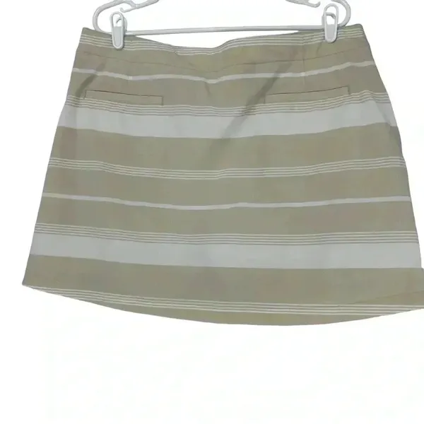 Lady Hagen Womens Size 16 Golf Skort 16” Tortilla White Yarn Dye Pickleball - Image 3
