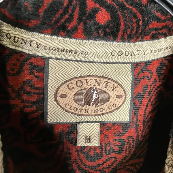 Vintage County Clothing‎ Company fuzzy jacket women's size medium cozy winter - Image 4
