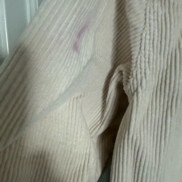 Zara Oversized Corduroy Shacket Jacket Size XS. Rough Hem. - Image 9
