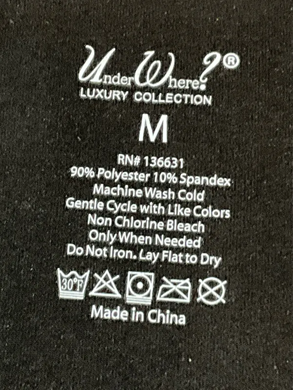 Under where black shapewear top M - Image 3