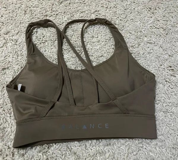 Balance Athletica Vitality Nude Sport Bra Size Small - Image 2