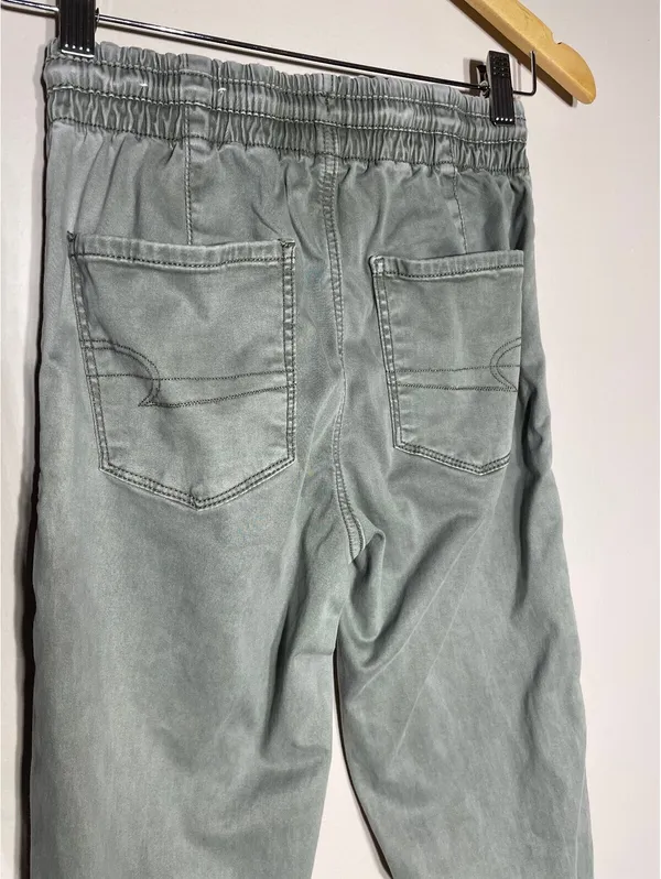 American Eagle Cargo Jogger Green Utility Streetwear Y2K 2 - Image 5