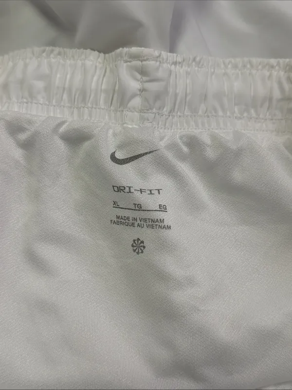 Nike Women’s White Athletic Running Shorts with Reflective Swoosh - Image 3