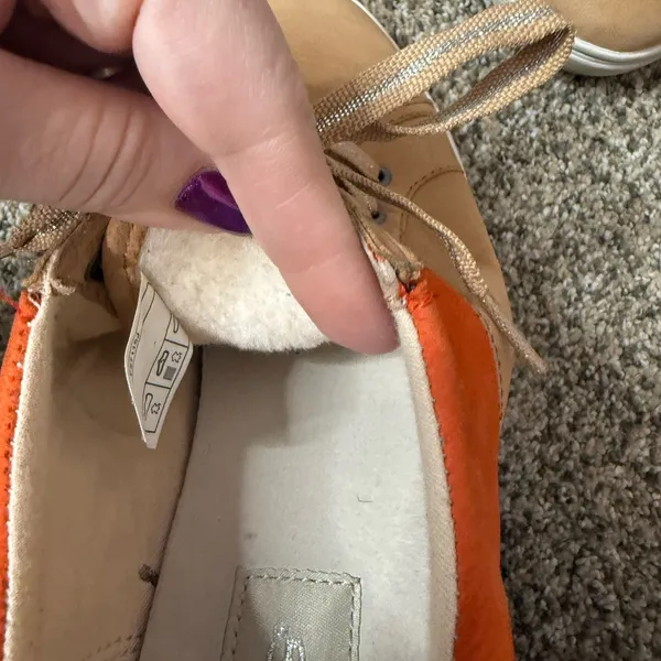 Women’s UGG Tommy Prix sneakers in tawny and Orange size 8.5 - Image 5