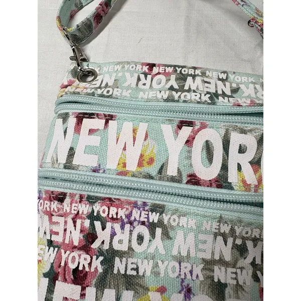 Robin Ruth New York Floral Crossbody Bag Small‎ Travel Purse Shoulder Bag - Image 3