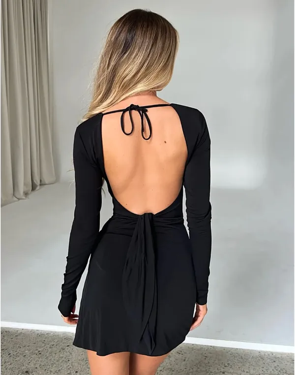 Tiger Mist Joslin Long Sleeve Dress - Image 4