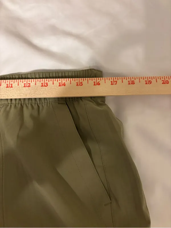 Orvis Women’s Large Olive Green Stretch Pull On Ankle Pants - Image 4