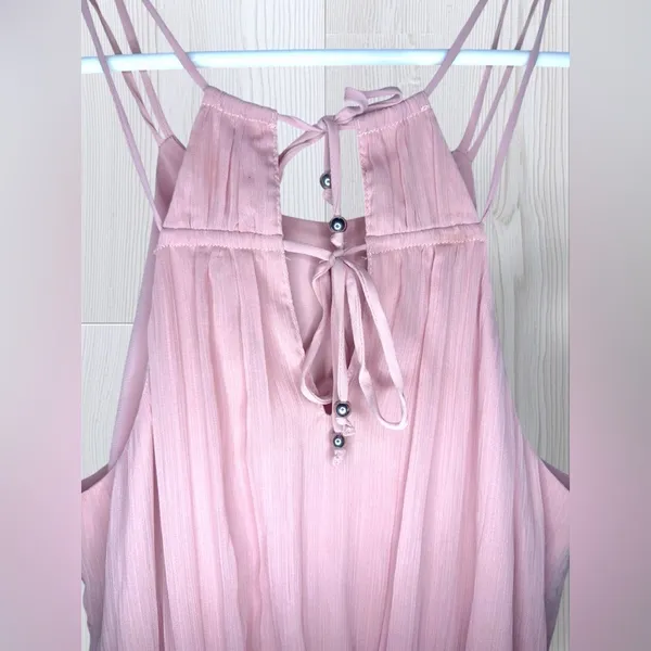 ABERCROMBIE & FITCH Women’s Sheer Layered Midi Dress - Image 5