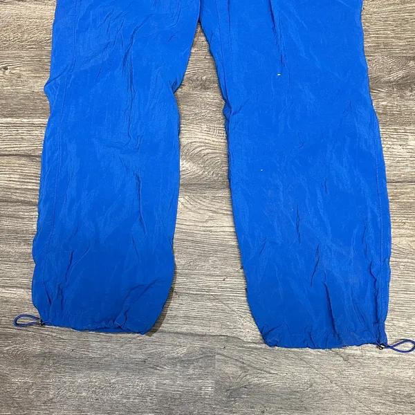 Bold Cobalt Utility Jumpsuit with Button Front Blue Size 42 - Image 6