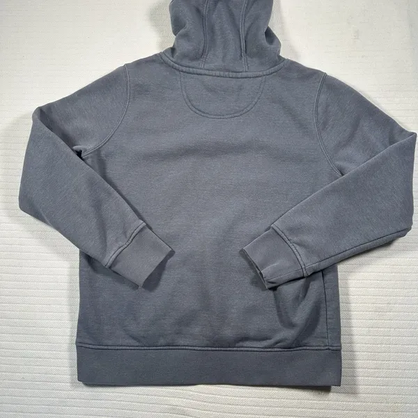 Carhartt Women’s Small Gray Pullover Hoodie Graphic Logo Sweatshirt Cozy Casual - Image 15