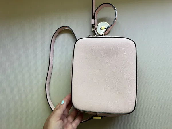 Kate Spade Newbury Lane Cammie Crossbody Leather Bag Dusty Peony Pink NWOT - Image 7