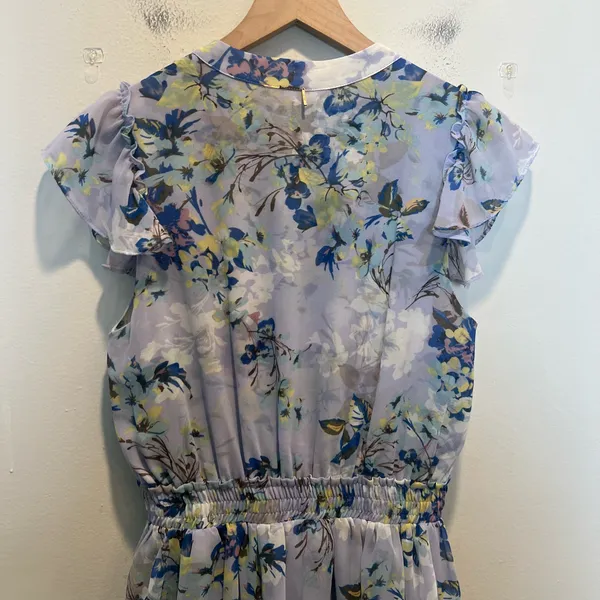 MISA LOS ANGELES- Alona Mini Dress Floral Print Size M - Image 5