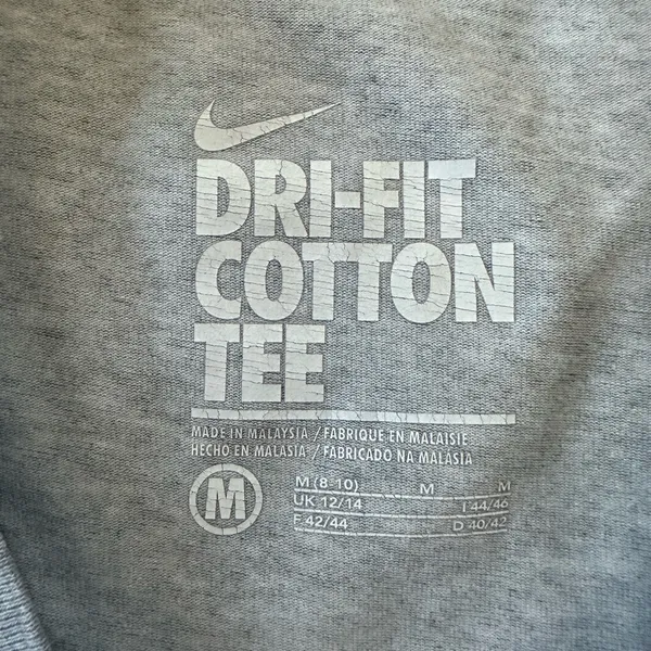 Nike Dri Fit Grey Tee - Image 3