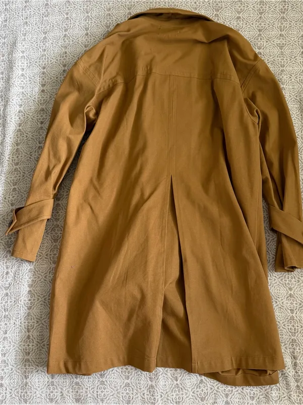 Something Navy Easy Oversize Trench - Image 6