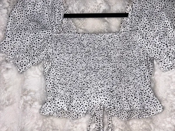 SheIn Ruched Crop Top - Image 6