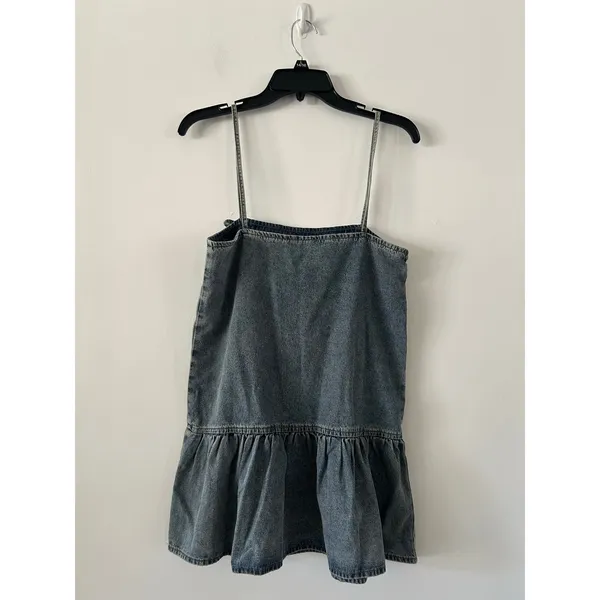 Edikted Dylan Denim Mini Dress Size XS - Image 4