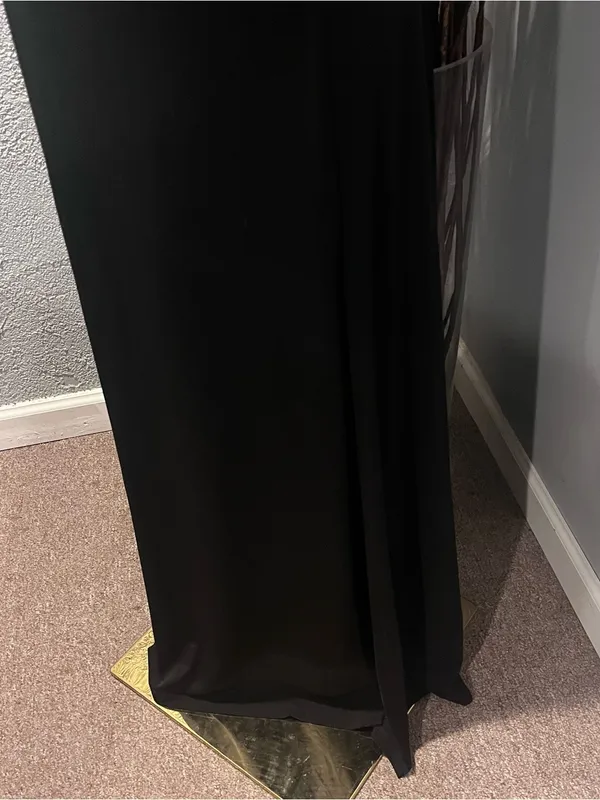 🌸Ve Us Black Off The Shoulder Double Slit Maxi Dress Size Large🌸 - Image 4