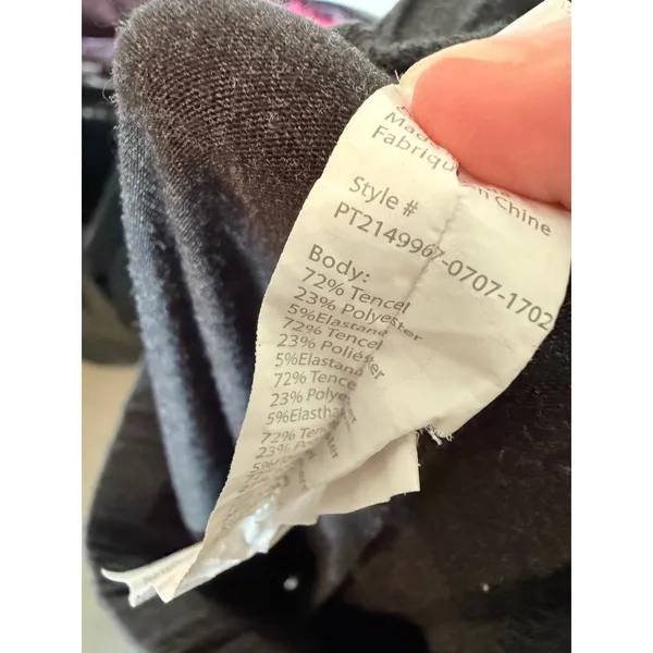 Fabletics Joggers Women XS Gray PT214997-0707-1702 Tencel Blend‎ Heathered Pants - Image 7