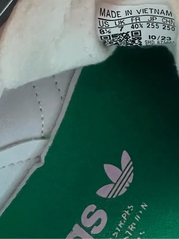 Adidas Originals Gazelle Bold True Pink Green Platform Women’s Size 8.5 Ex Cond - Image 12