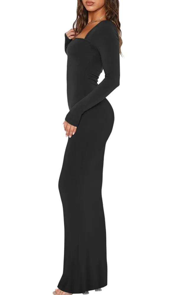 Amazon Black Bodycon Dress - Image 2