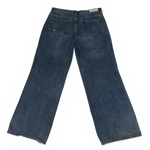 PacSun low rise baggy dark wash jeans - Image 2