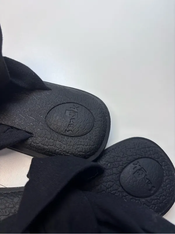 Sanuk Sling Yoga Sandals with Black Fabric Straps LIKE NEW Women’s SZ 8 - Image 9