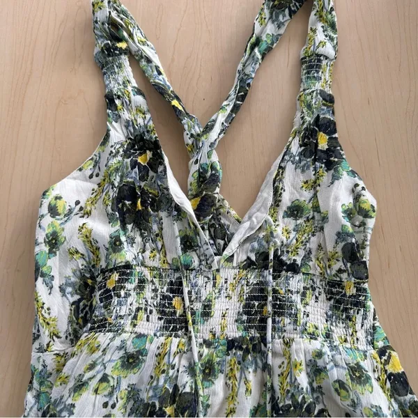 Free People Washed Ashore Floral Mini Dress - Image 8
