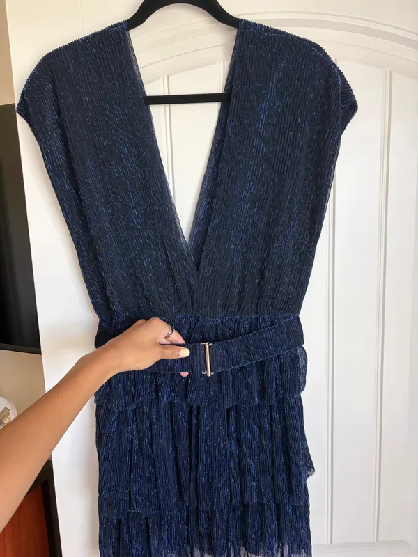 Lily rain olivaceous sparkle mini dress - Image 2