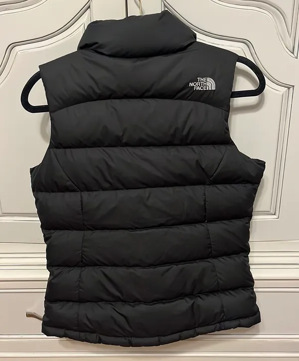 The North Face Black Puffer Vest - Image 2